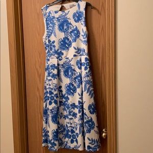 Asos open back midi dress